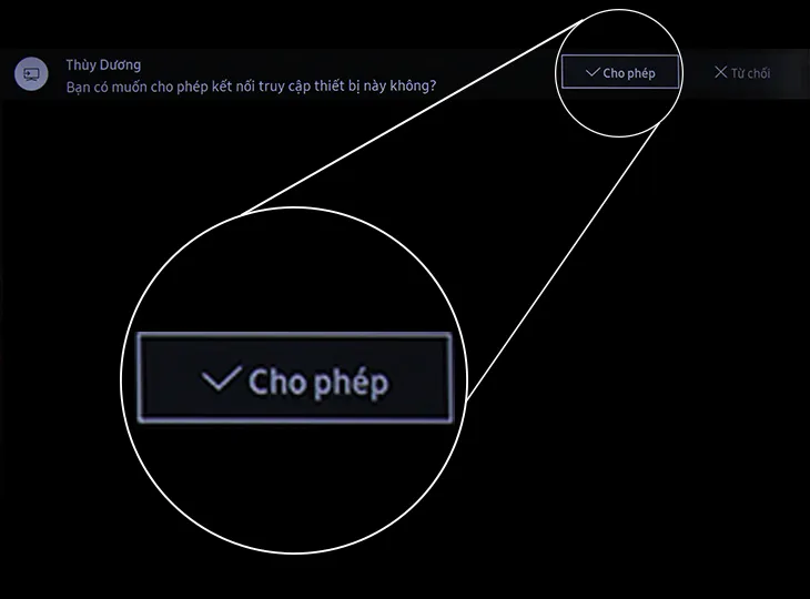 Hướng dẫn cách chiếu màn hình điện thoại lên tivi Samsung thông qua tính năng Screen Mirroring