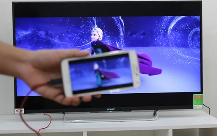 Minh họa cáp kết nối cần có khả năng xuất hình ảnh sắc nét