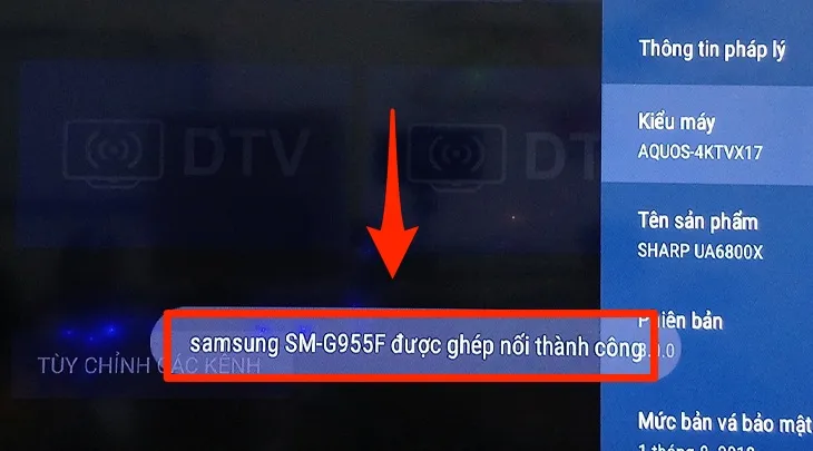 ghép nối thành công