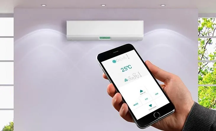 Giao diện ứng dụng DAIKIN Mobile Controller