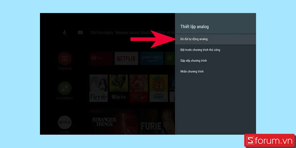 Cách dò kênh tivi Sony cực đơn giản ai cũng có thể làm được - bước 5