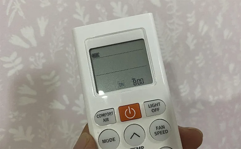 Cài đặt hẹn giờ bật máy lạnh LG