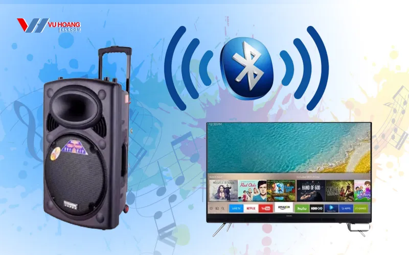 Cách kết nối tivi Samsung với loa kẹo kéo qua công nghệ Bluetooth hiện đại