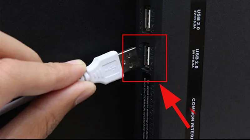 Chọn phản chiếu màn hình.