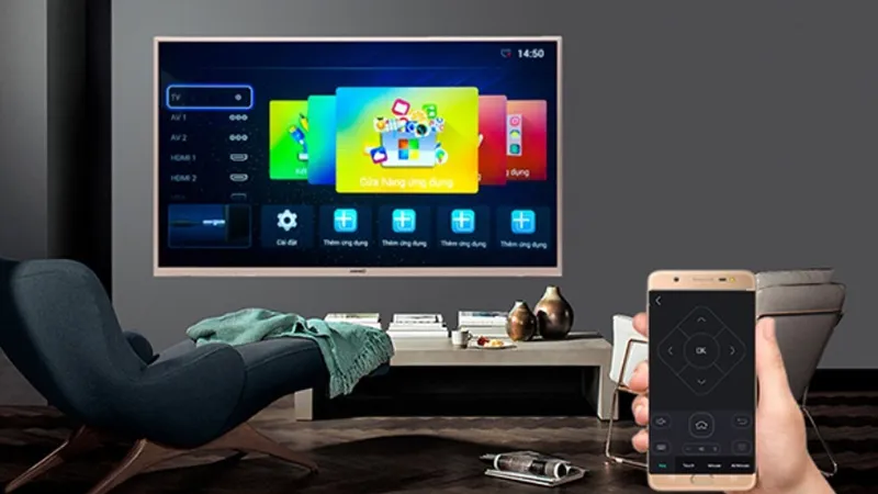 Cách kết nối điện thoại với tivi không dây qua Wi-Fi (Ành 1)