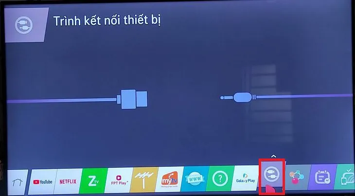 Chọn Device Connector (Trình kết nối thiết bị).