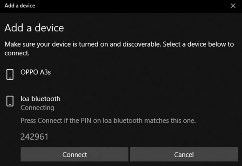 Cách kết nối loa bluetooth với laptop win 7