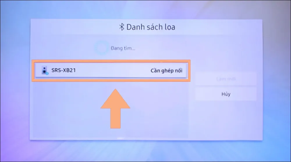 Xác nhận ghép đôi thiết bị