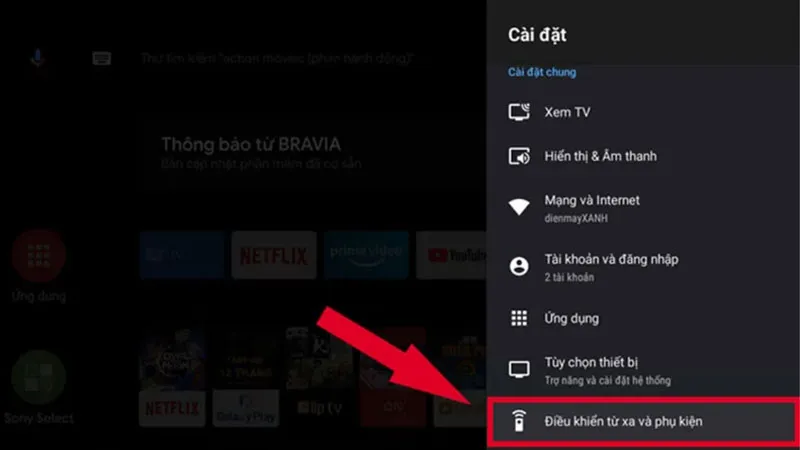 Truy cập cài đặt Bluetooth và bật tính năng này