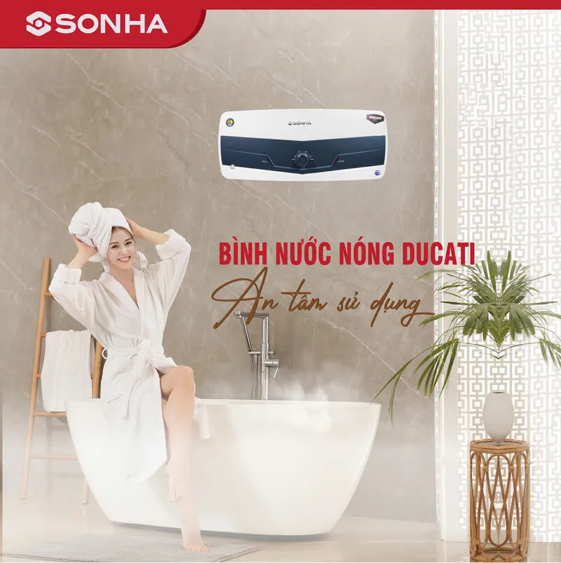 Bình nóng lạnh Sơn Hà chất lượng cao, tiết kiệm điện