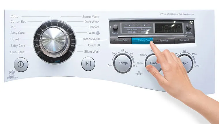 Kích hoạt chế độ Crease Care