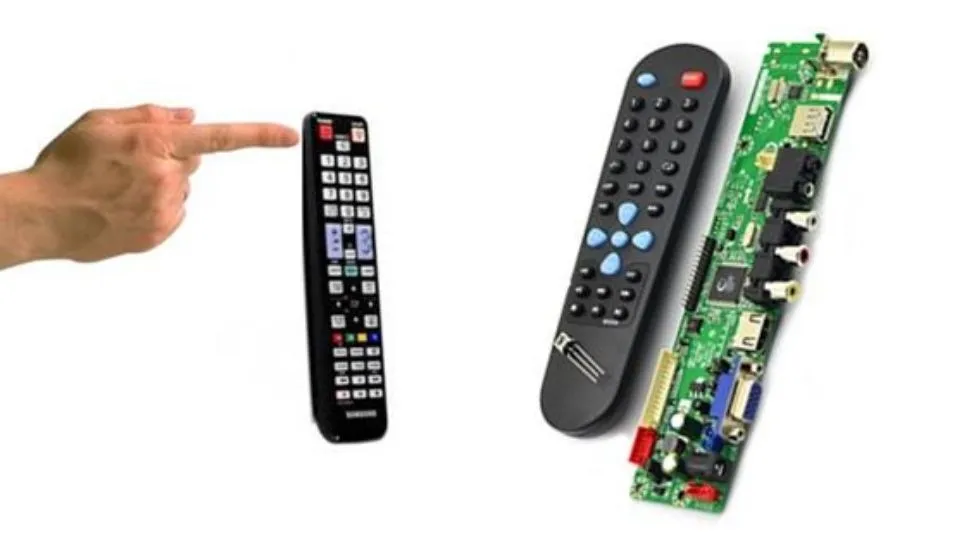 Bước 3: Tách 2 mảnh của điều khiển để thấy miếng cao su các nút bấm hoặc từng nút bấm cao su riêng lẻ. Làm sạch các nút bấm cao su bằng cách ngâm chúng vào nước ấm hoặc dung dịch nước rửa chén, sau đó để khô trong chỗ râm hoặc thoáng mát.