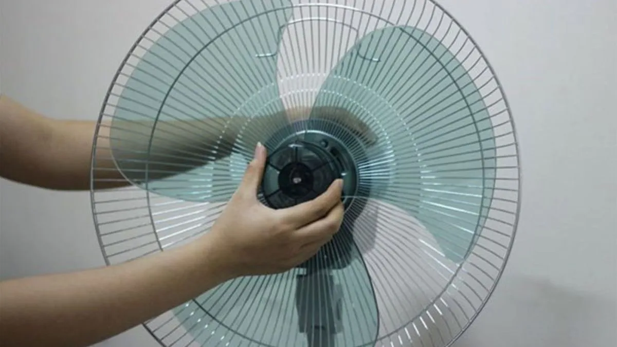 Cách sửa quạt kêu to do cánh quạt bị biến dạng lệch tâm