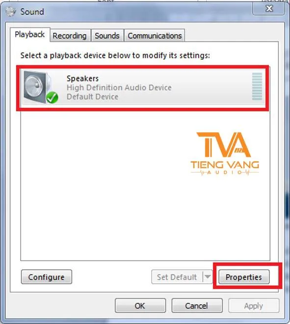 Tối ưu hóa cài đặt trên máy tính để tăng bass cho loa bluetooth