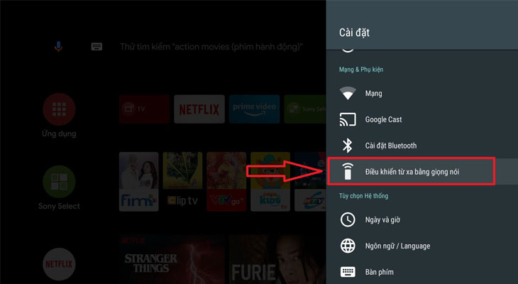 Hướng Dẫn Chi Tiết Cách Cài Đặt Giọng Nói Cho Tivi Sony