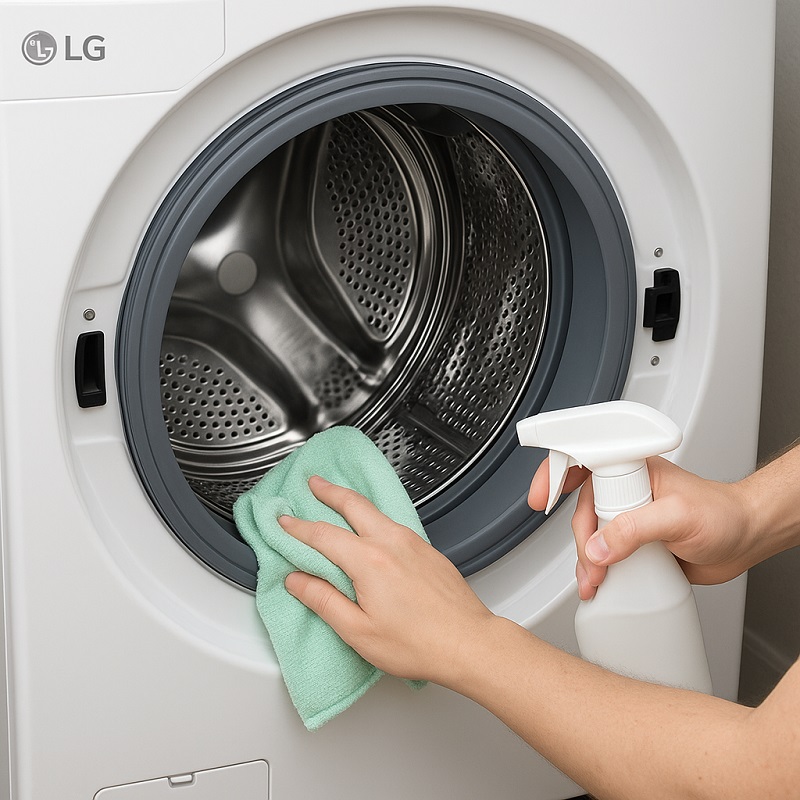 Hướng Dẫn Chi Tiết Cách Vệ Sinh Lồng Máy Giặt LG Tại Nhà Đúng Cách