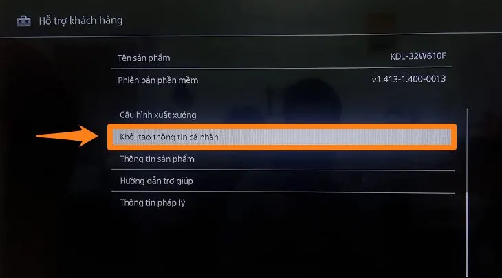 Không xem được YouTube trên Smart tivi Sony