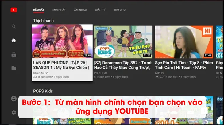 Xử lý lỗi không xem được YouTube trên tivi Sony