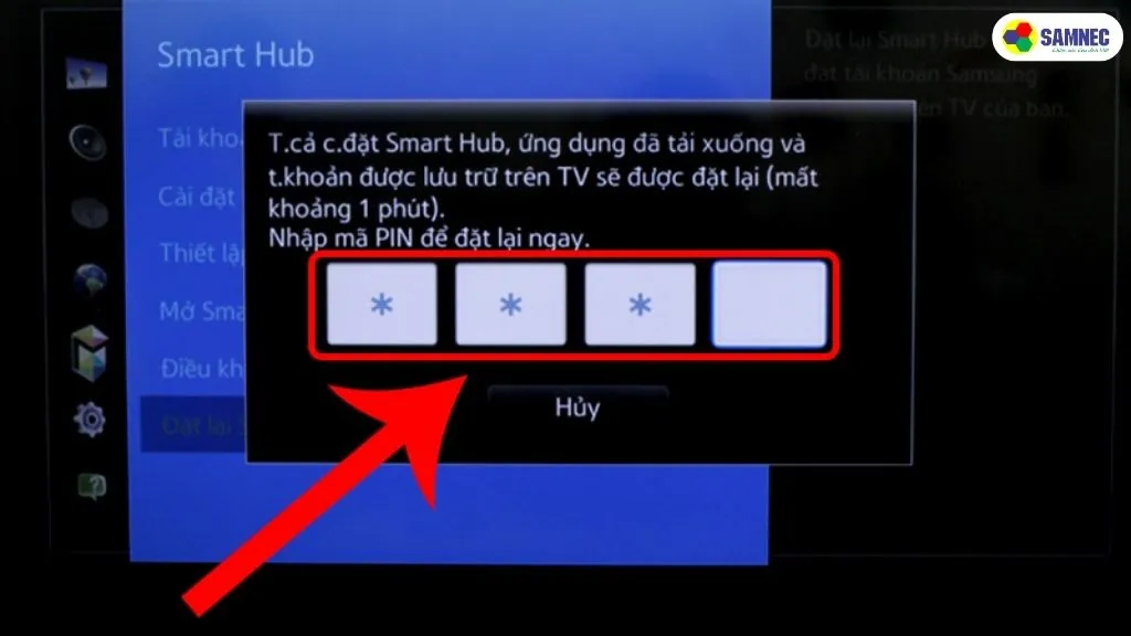 Nhập mã PIN để xác nhận