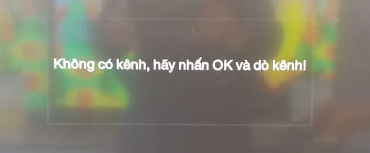 Nhấn OK để tiến hành các thiết lập dò kênh cơ bản trên tivi