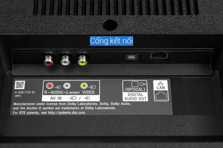 Quan sát kỹ sơ đồ các cổng kết nối để lựa chọn loại dây cáp truyền dẫn phù hợp