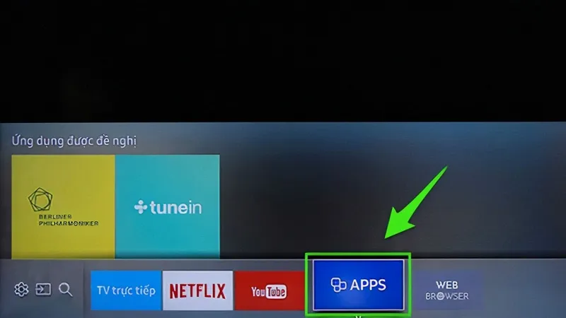 Cách tải và cài đặt VTV Go trên tivi Samsung - 1