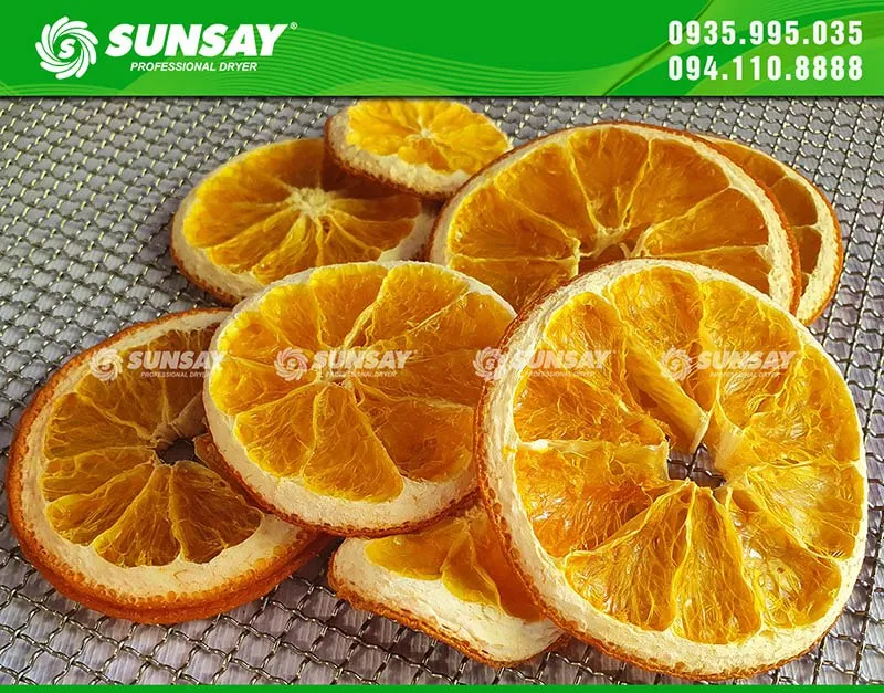 Cam sấy lạnh giữ nguyên màu sắc, nguyên mùi, nguyên vị