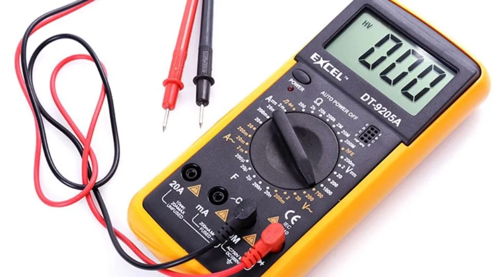 Dùng đồng hồ vạn năng