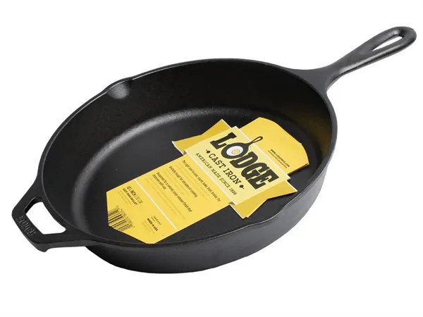 Chảo gang Lodge 26cm nhập khẩu Mỹ chuyên dùng cho bếp từ