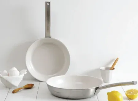 Chảo inox 3 lớp Edelkochen EC-128 thiết kế sang trọng cho gian bếp hiện đại