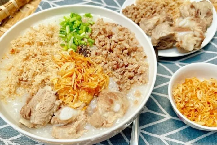 Cháo xương giàu dinh dưỡng