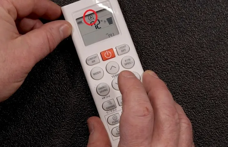 Chế độ MODE Auto có biểu tượng hình chữ A