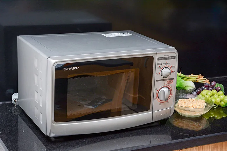Một số lỗi nhỏ khi sử dụng lò vi sóng Sharp