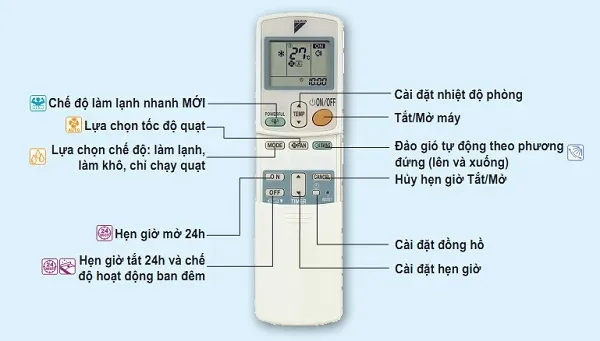 Chế độ Sleep hẹn giờ tắt điều hòa, tiết kiệm điện năng, mang lại trải nghiệm tốt nhất