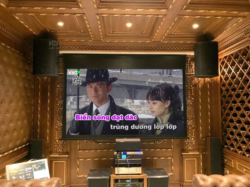 Công trình thực tế lắp đặt dòng loa cao cấp Electro Voice