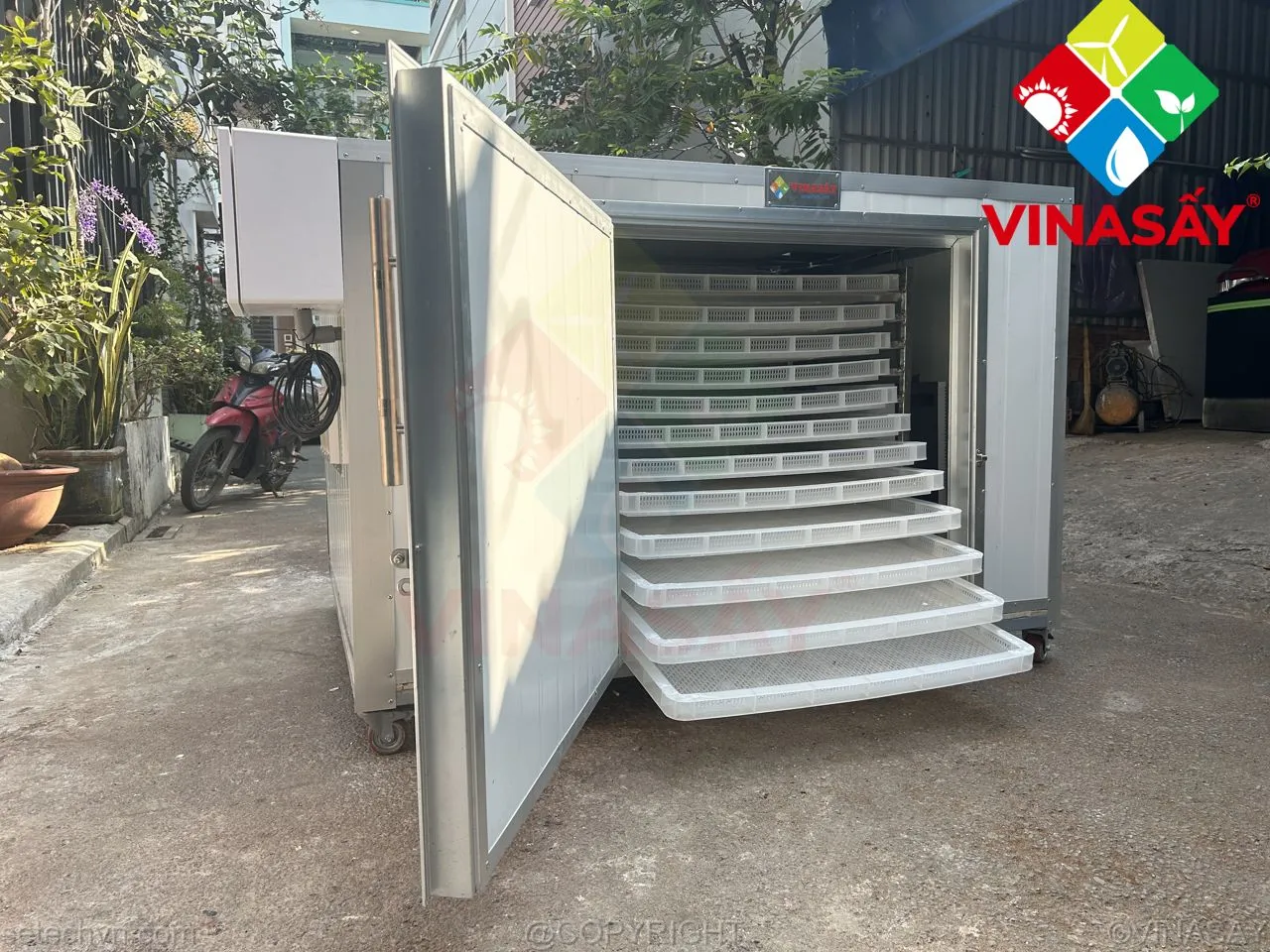 Cho thuê máy sấy công nghiệp 8.3