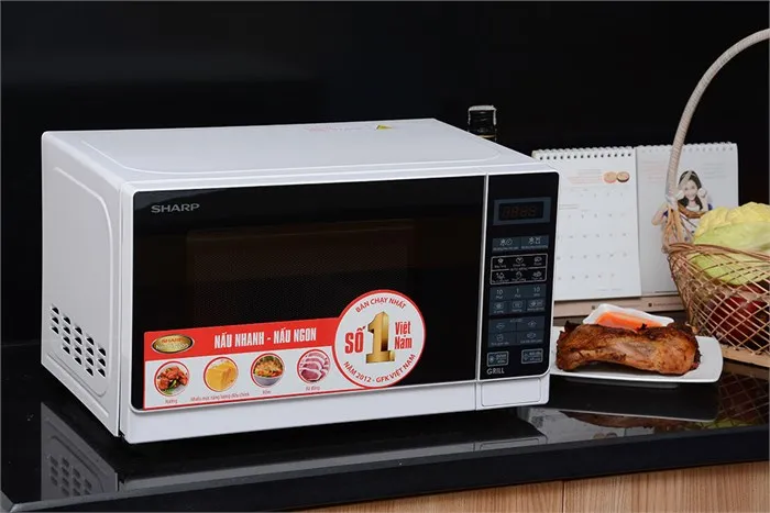 Lò vi sóng Sharp R-G271VN-W, 20 lít nhiều chức năng