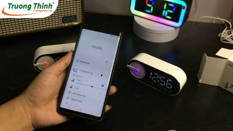 Giao diện chỉnh 2 loa