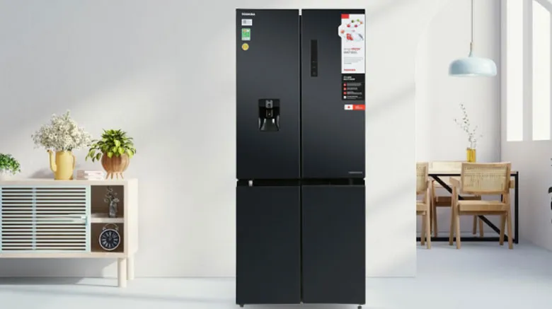 Tủ lạnh Toshiba 4 cánh 509 lít GR-RF605WI-PMV(06)-MG