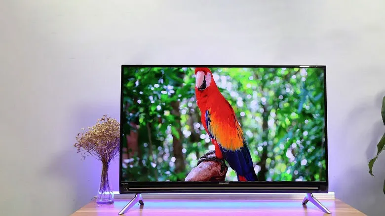 Tivi kết nối wifi giá rẻ màn hình lớn 40 inch của Sharp cho hình ảnh Full HD cực nét