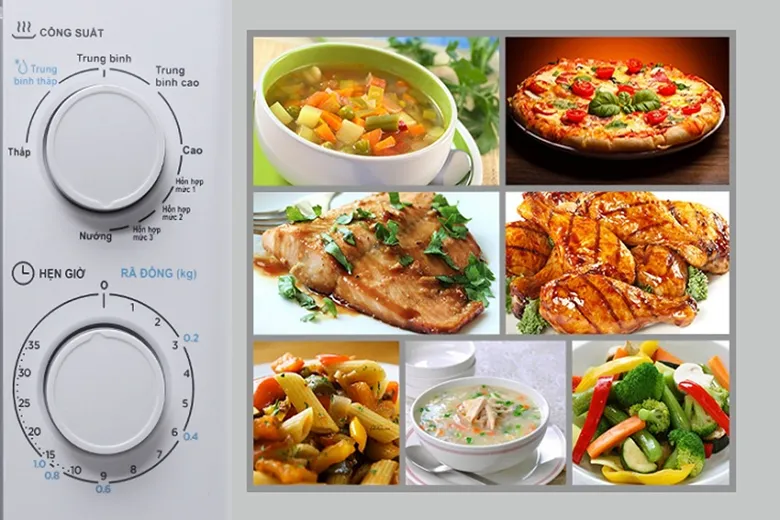 Lò vi sóng giúp tiết kiệm thời gian nấu nướng đáng kể