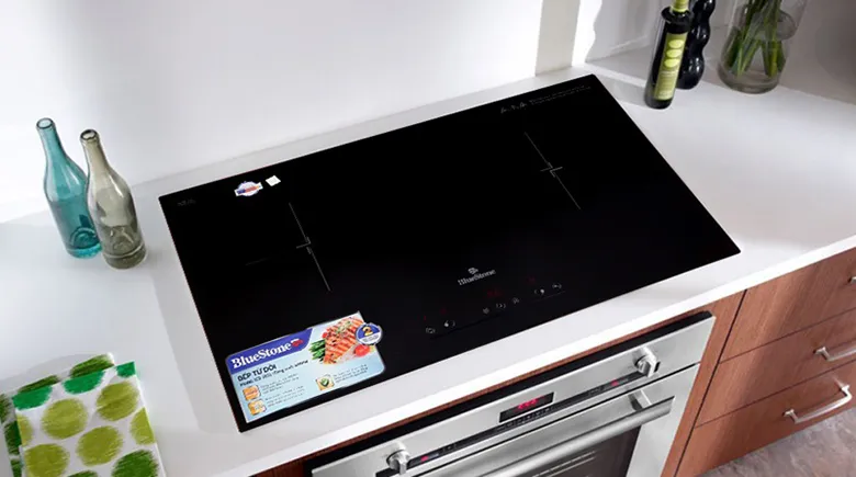 Thiết kế lắp âm sang trọng của bếp từ Bluestone ICB-6831