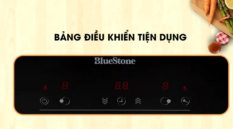 Bảng điều khiển cảm ứng trực quan trên bếp Bluestone ICB-6831
