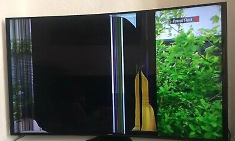 Mô tả: Một chiếc tivi Samsung đang hiển thị hình ảnh rõ nét