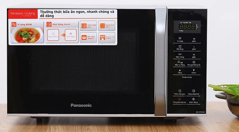 Công nghệ Inverter trên lò vi sóng Panasonic giúp tiết kiệm điện
