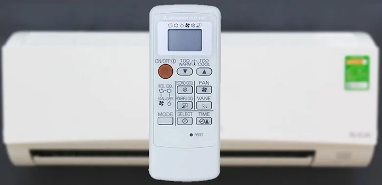 Ý nghĩa các biểu tượng trên điều khiển điều hòa Mitsubishi