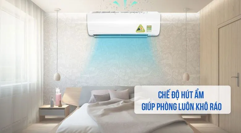 Chế độ hút ẩm của điều hòa LG là gì?
