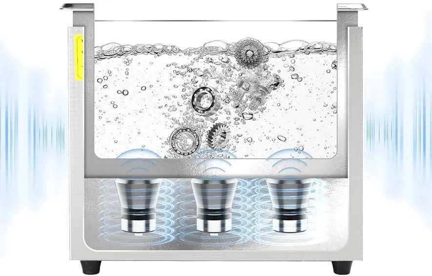 Cơ chế tạo bong bóng khí của sóng siêu âm giúp đánh bay vết bẩn cứng đầu