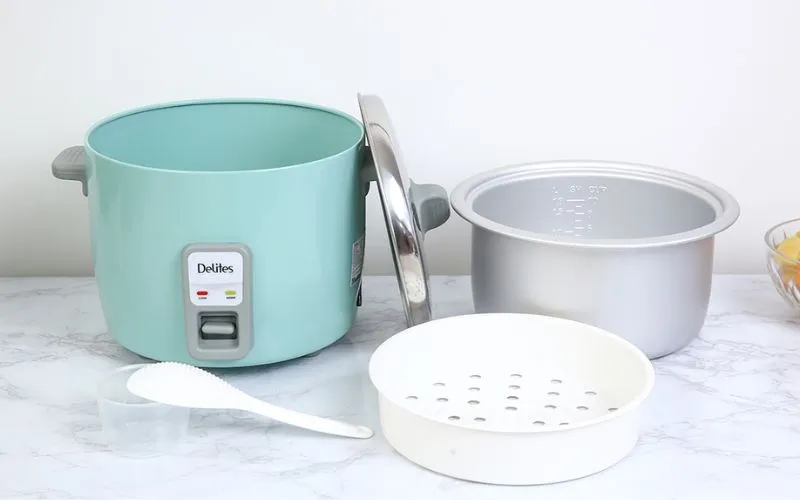 Nồi cơm điện nắp rời Delites NCR1802 dung tích lớn dễ vệ sinh