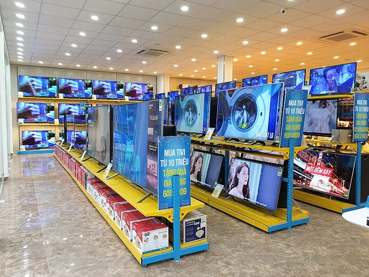 Kiểm tra tivi trưng bày